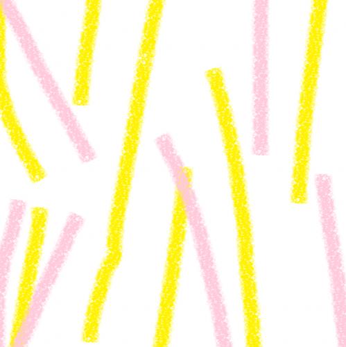 Tableau contemporain abstrait coloré Sugar Fries