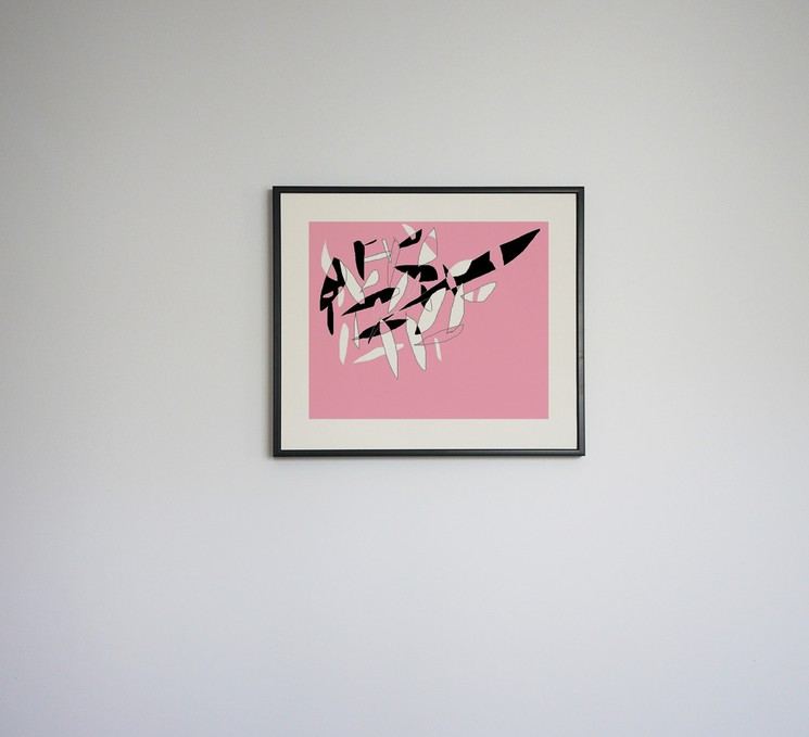 Pink and Black